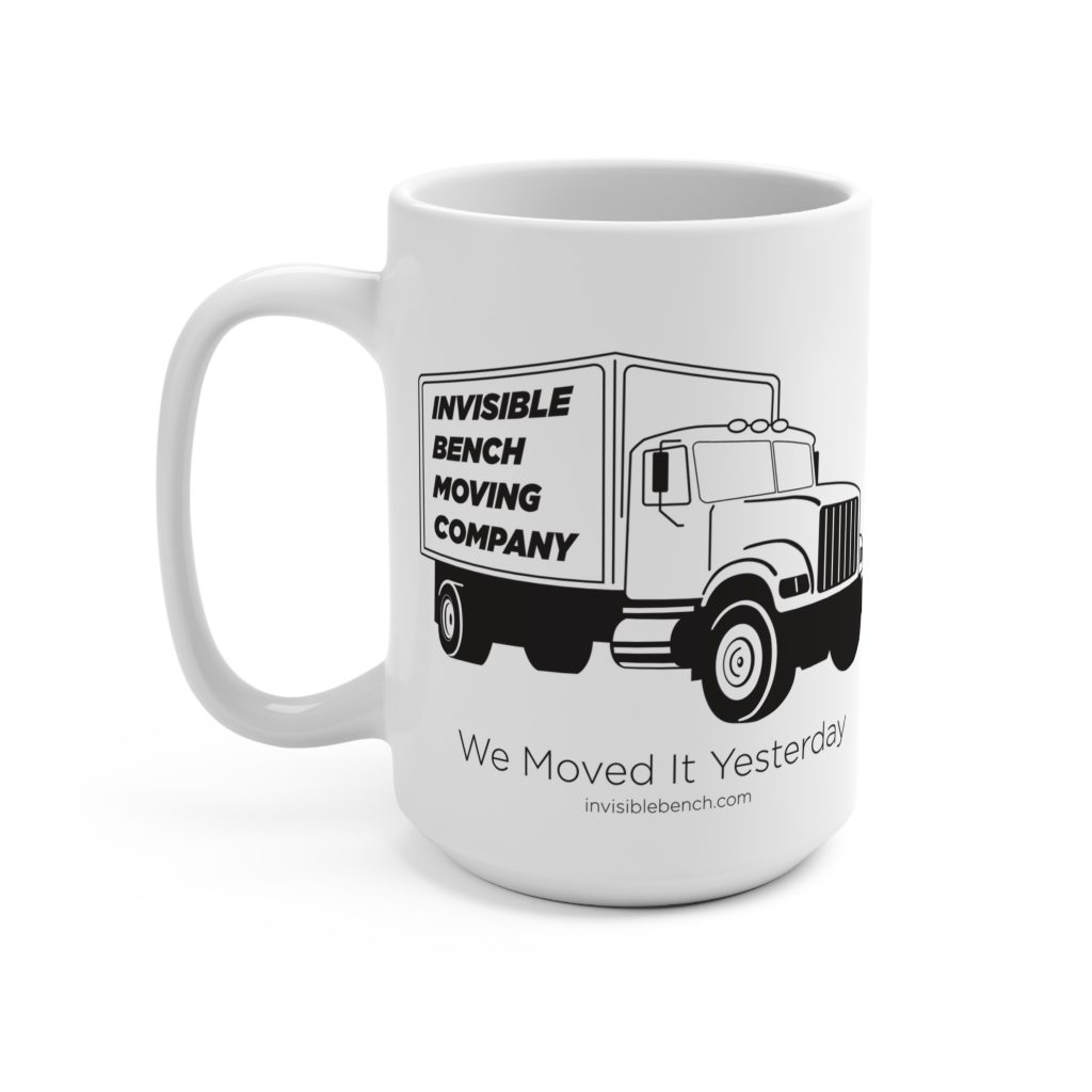 Team Lift Invisible Bench Mug